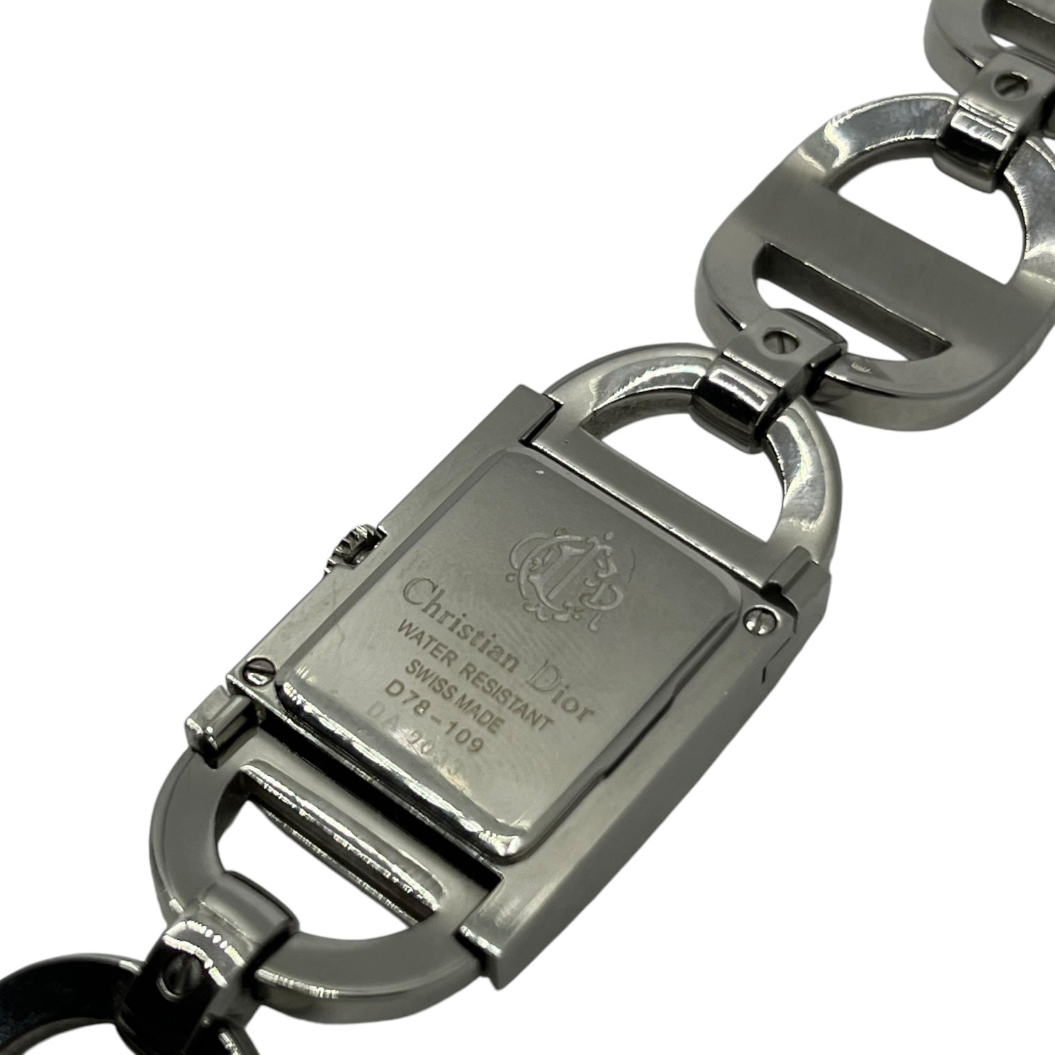 Christian Dior(クリスチャンディオール) CD chain belt watch ロゴ