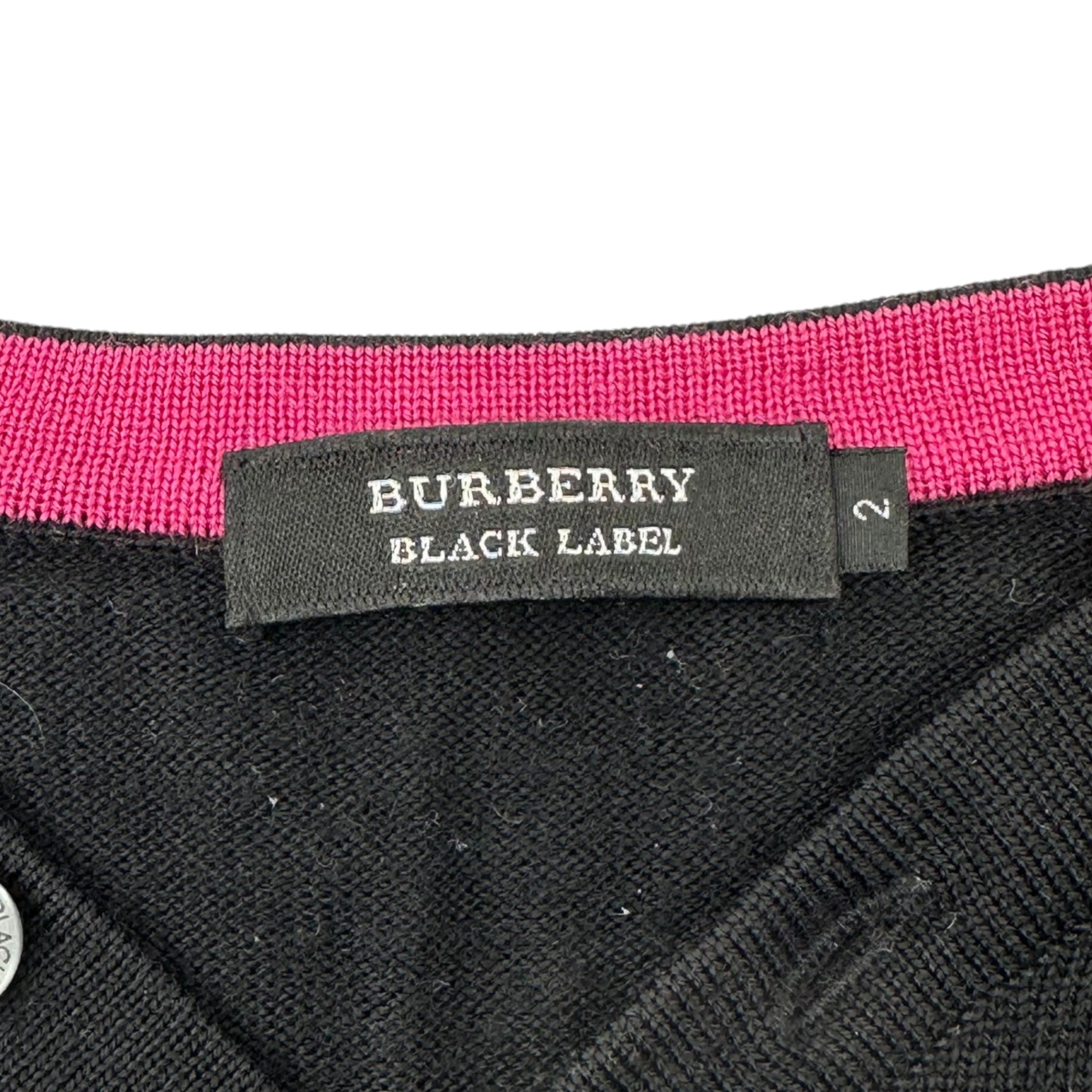 BURBERRY BLACK LABEL(バーバリーブラックレーベル) ホースロゴ刺繍