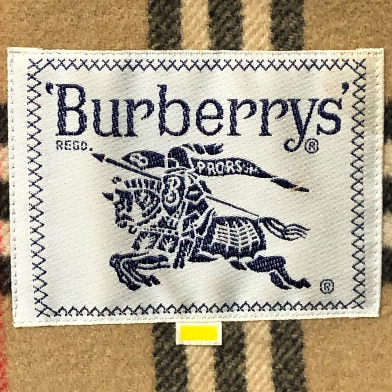 Burberrys(バーバリーズ) 80'S~90's ノバチェック カシミヤ混 ウール