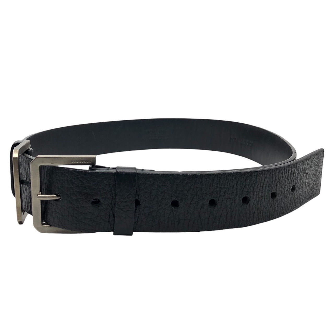 JIL SANDER(ジルサンダー) double buckle leather belt ダブル