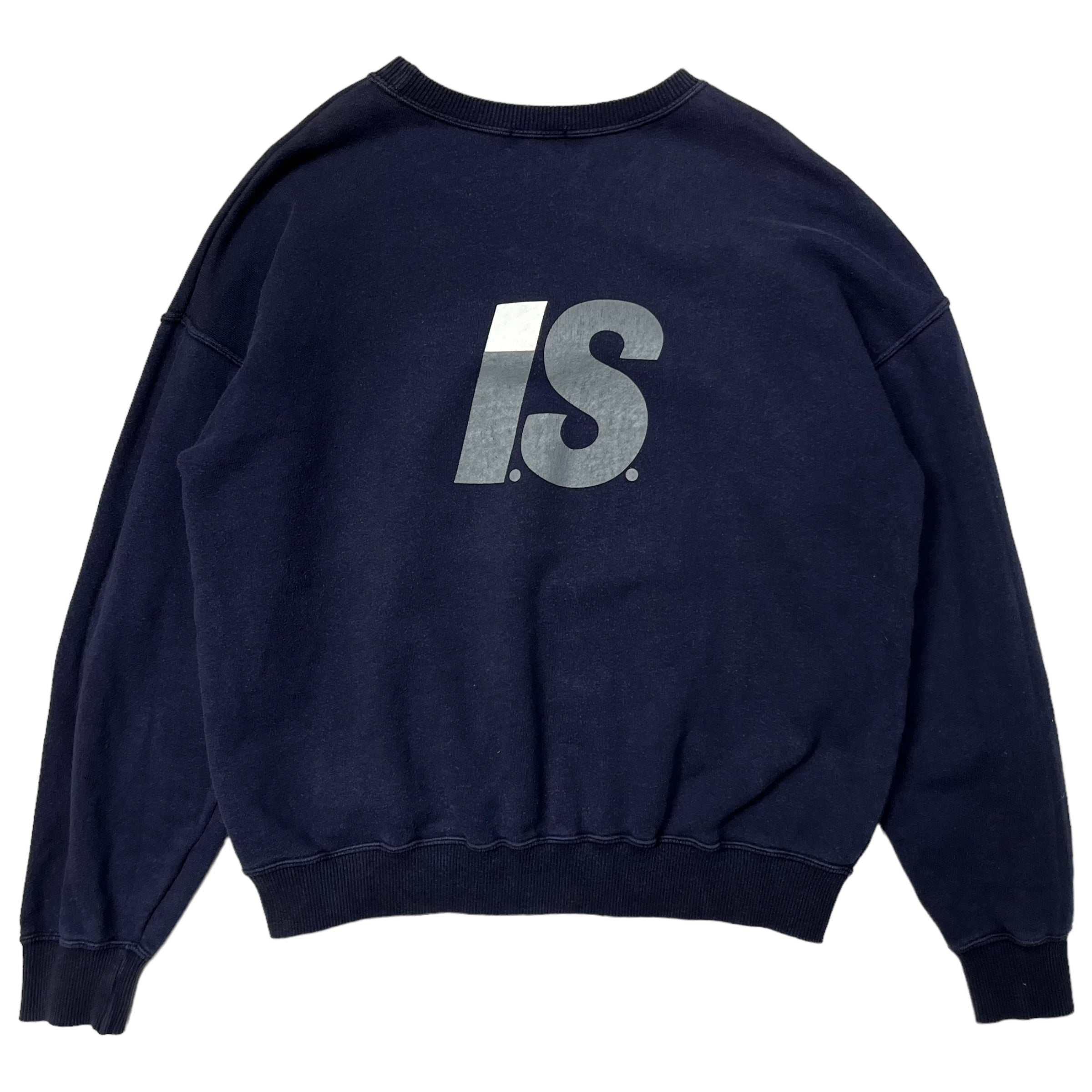i.s. ISSEY MIYAKE(アイエス イッセイミヤケ) 90's IS logo sweat