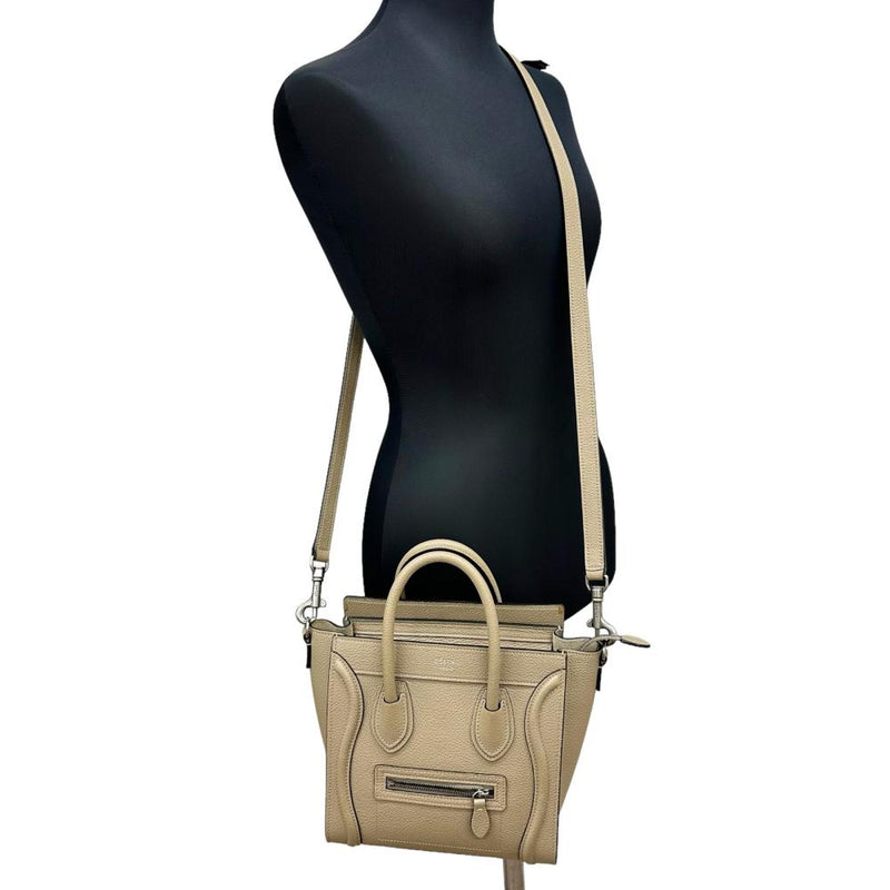 CELINE/セリーヌ】 ラゲージ ナノショッパー 2WAYショルダー