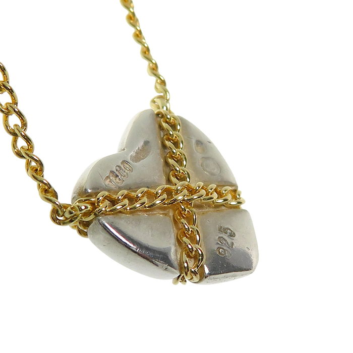 TIFFANY&Co./ティファニー】 ネックレス チェーンクロスハート K18