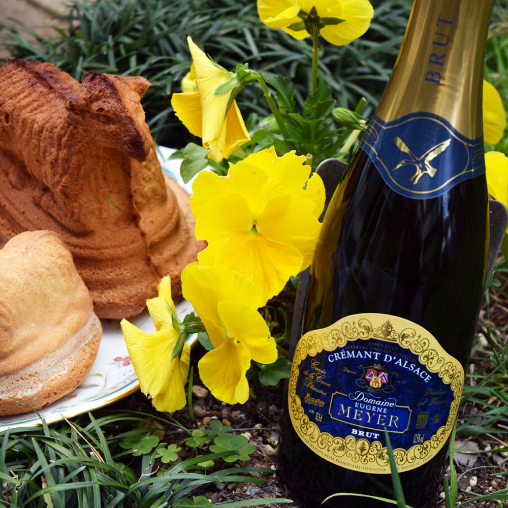 クレマン ダルザス 発泡 375ml 【ハーフボトル】 フランス(アルザス