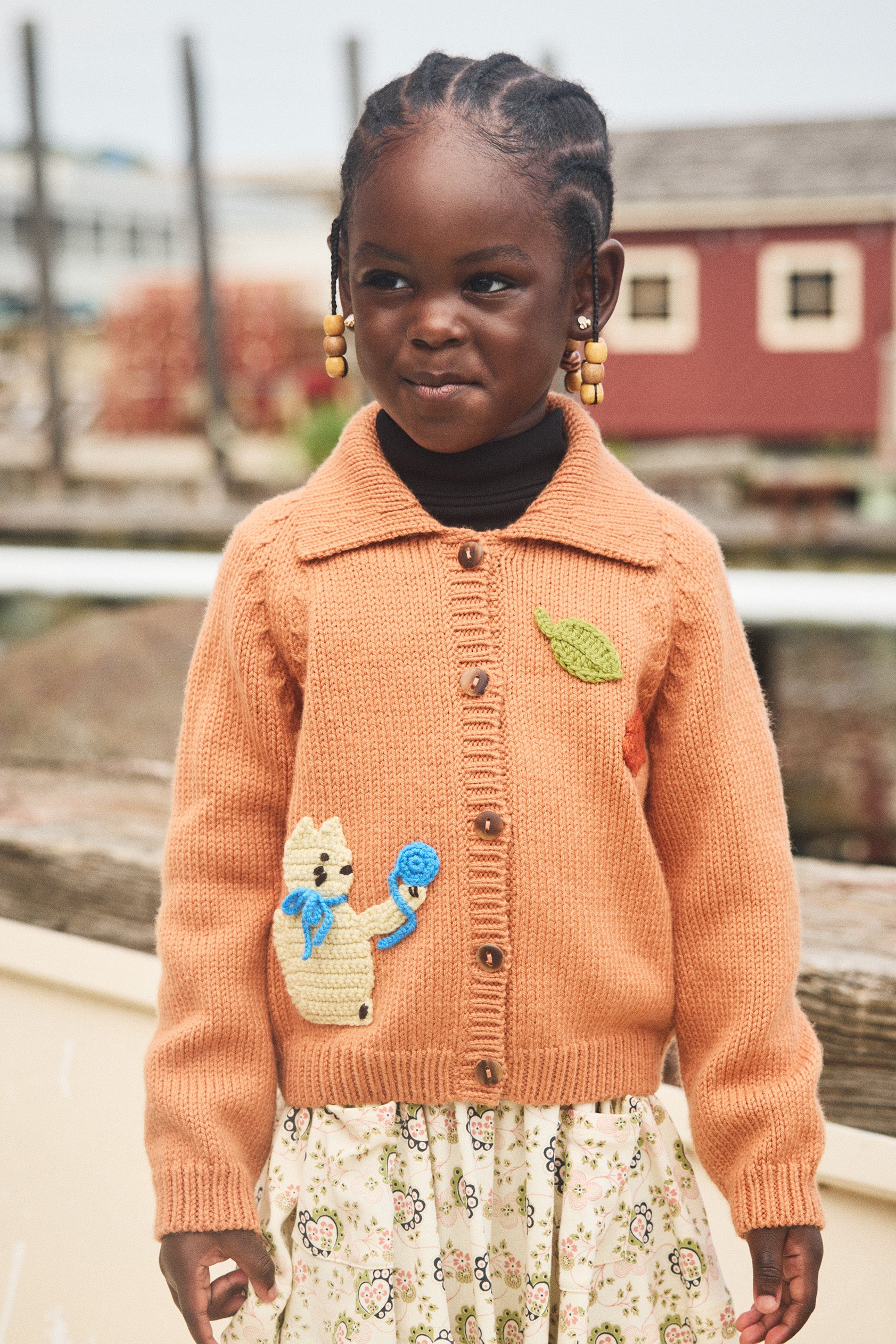 Meadow Motley Cardigan – Misha & Puff