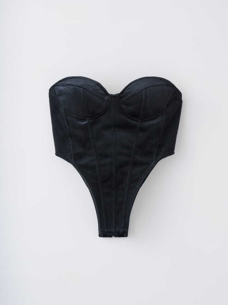 HAENGNAE（ヘンネ） CHIKUWABU REVERSIBLE BUSTIER コルセット