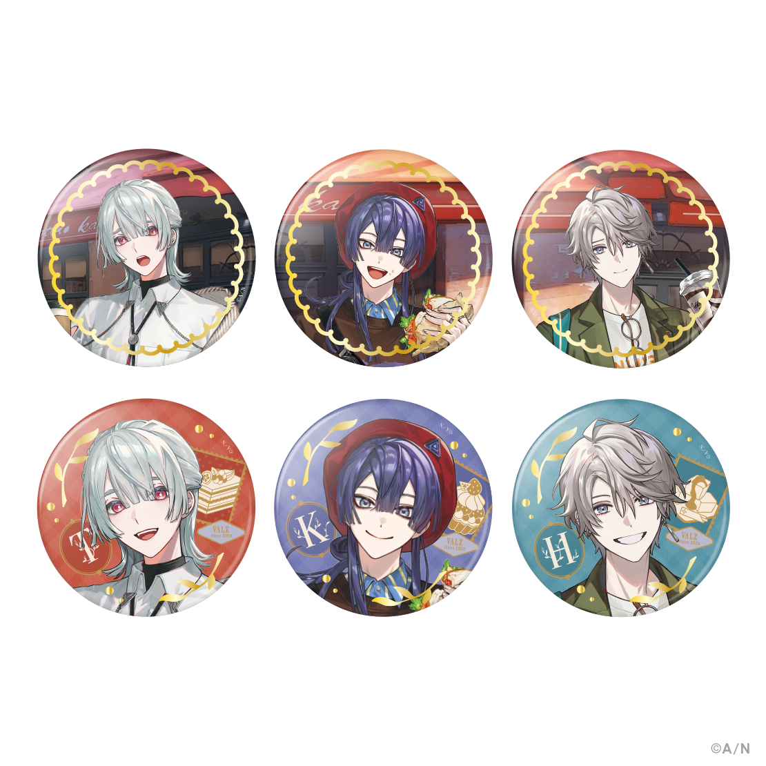 Strolling Fall】ランダム缶バッジ｜にじさんじオフィシャルストア
