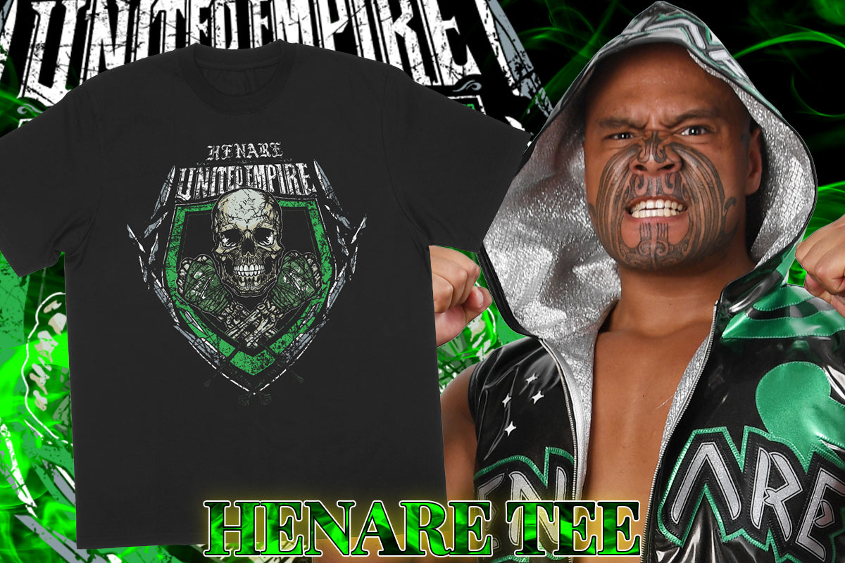 HENARE「UE」Tシャツ