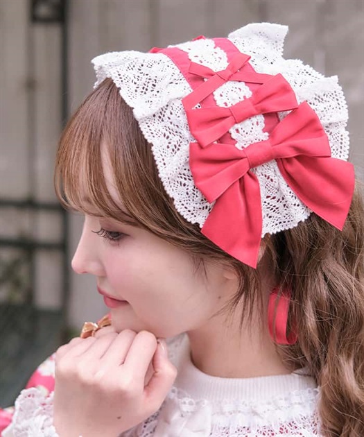 トーションレースヘッドドレス | axes femme online shop