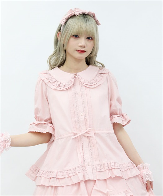 クラシックコットンブラウス | Chalmiere | axes femme onlineshop