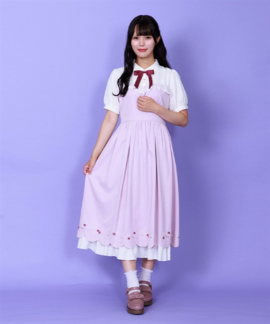 ティーパーティー刺繍ワンピース | axes femme online shop