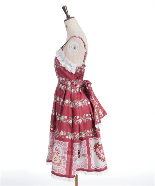 ベイクドベリージャンパースカート【三次予約】 | Chalmiere | axes