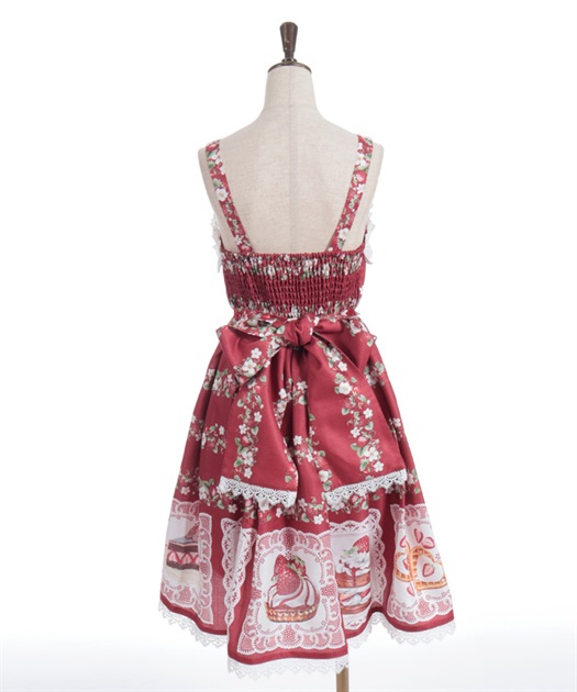 ベイクドベリージャンパースカート【三次予約】 | Chalmiere | axes