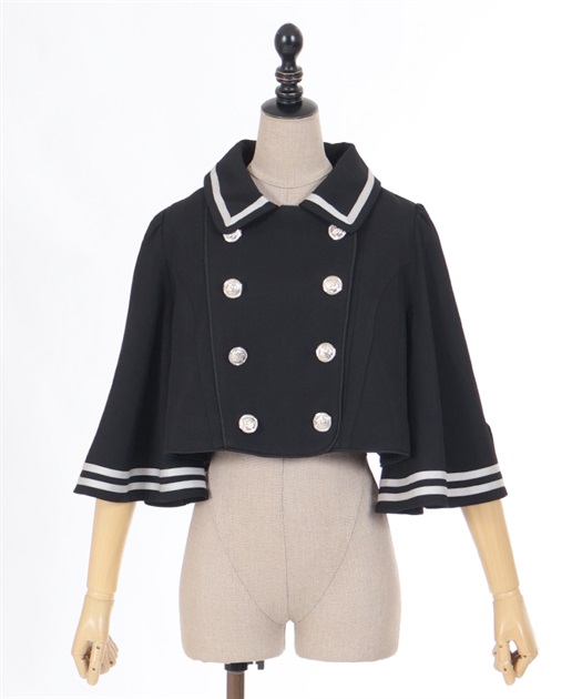 ダブルボタンケープジャケット | POETIQUE -outlet- | axes femme