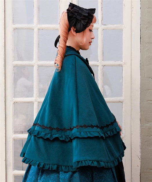 フリルケープコート | Chalmiere | axes femme onlineshop