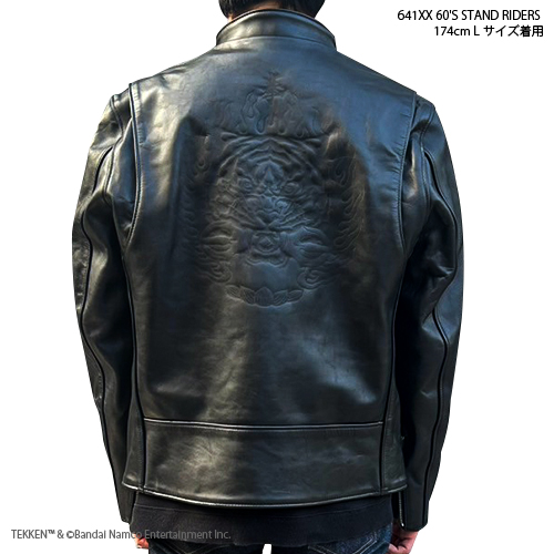 TEKKEN×Schott コラボレザージャケット シングル XLサイズ