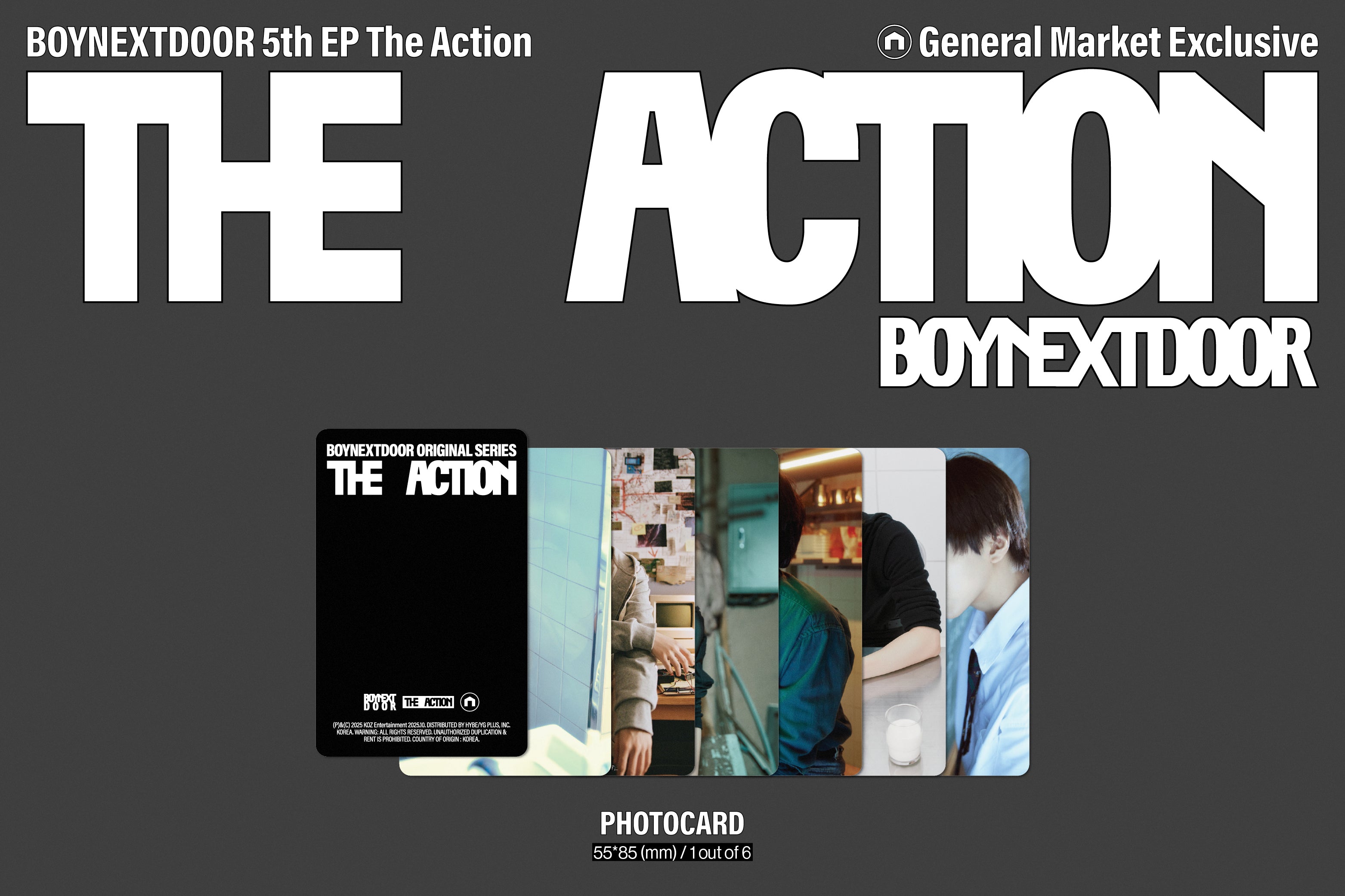 The Action (Frame ver.) - BOYNEXTDOOR OFFICIAL STORE
