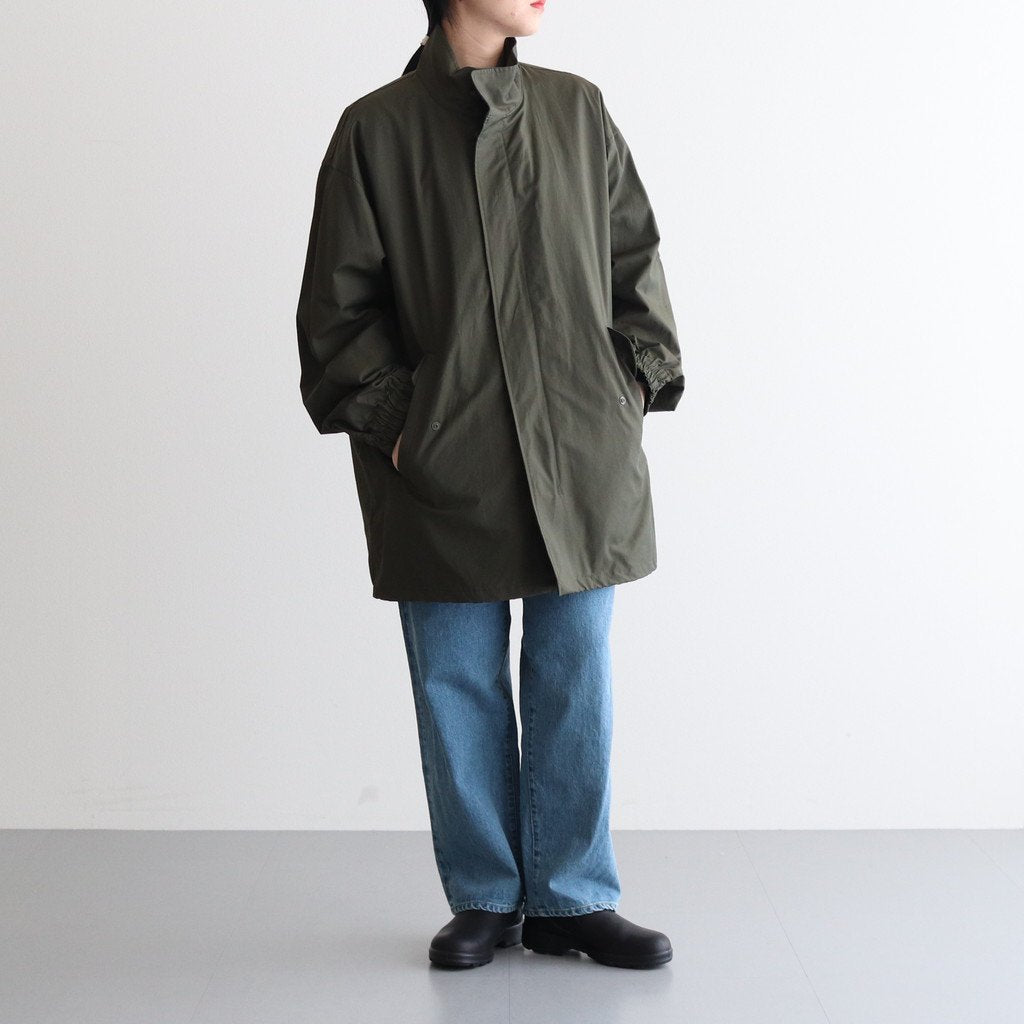REVERSIBLE MODS COAT #MILITARY KHAKI [ST.489] _ stein | シュタイン