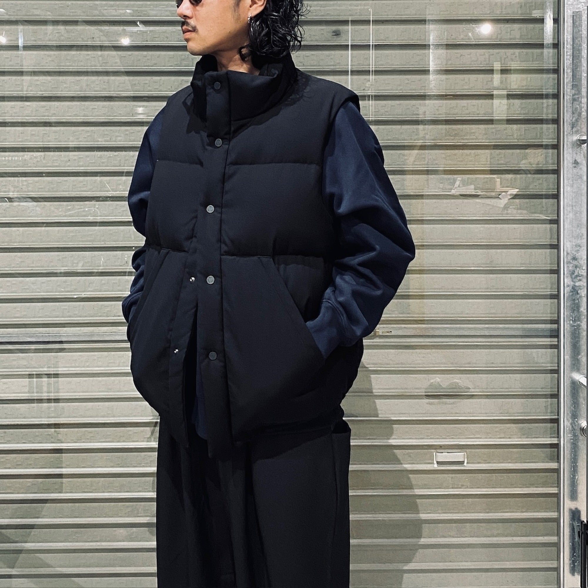 DIGAWEL | STLTH Puffer Vest #Ultra Black [FSP09242U0003] – cocorozashi