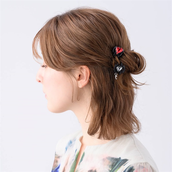 販路限定】ツインハート ホイップクリップ2個セット(レッド