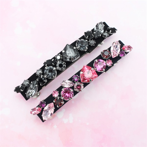 トリリアントシャイン バレッタ(ピンク) | バレッタ | COMPLEX BIZ