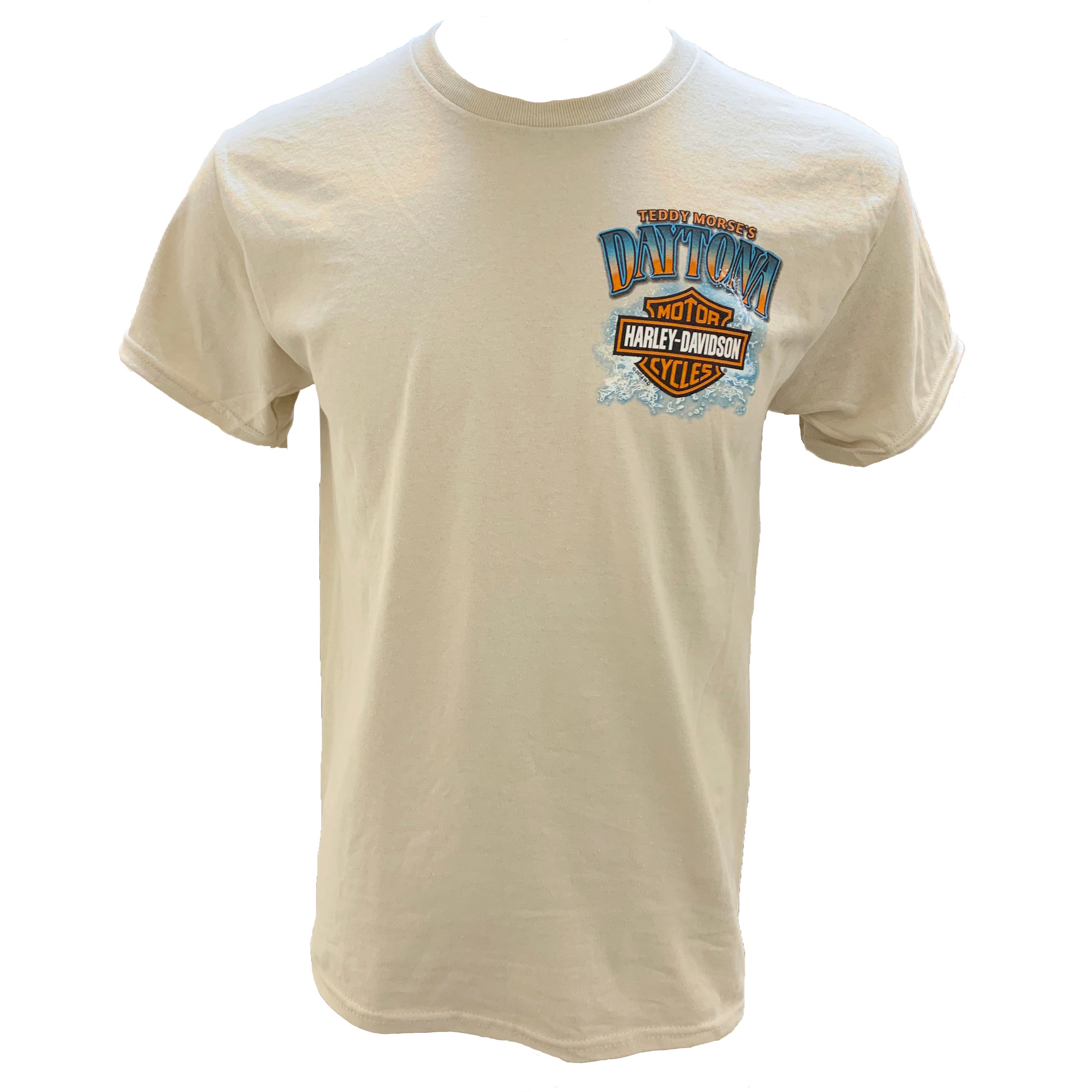 Teddy Morse's Daytona Harley-Davidson Men's Great White Shark Short Sl