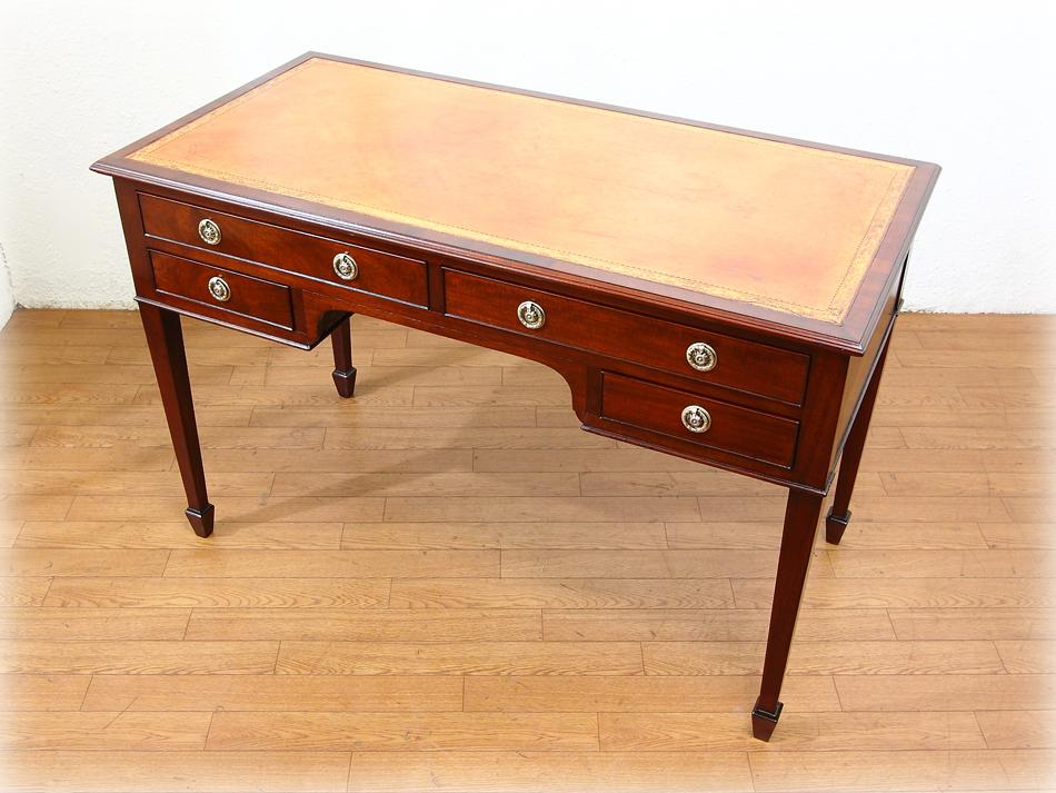 エドワーディアン マホガニーライティングデスク｜アンティーク家具