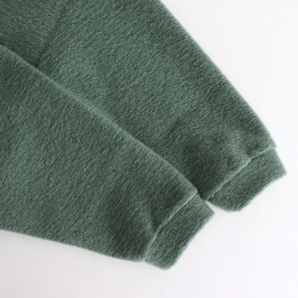 スライバーニットモックネックワイドPO #ミントグリーン [US250CT002