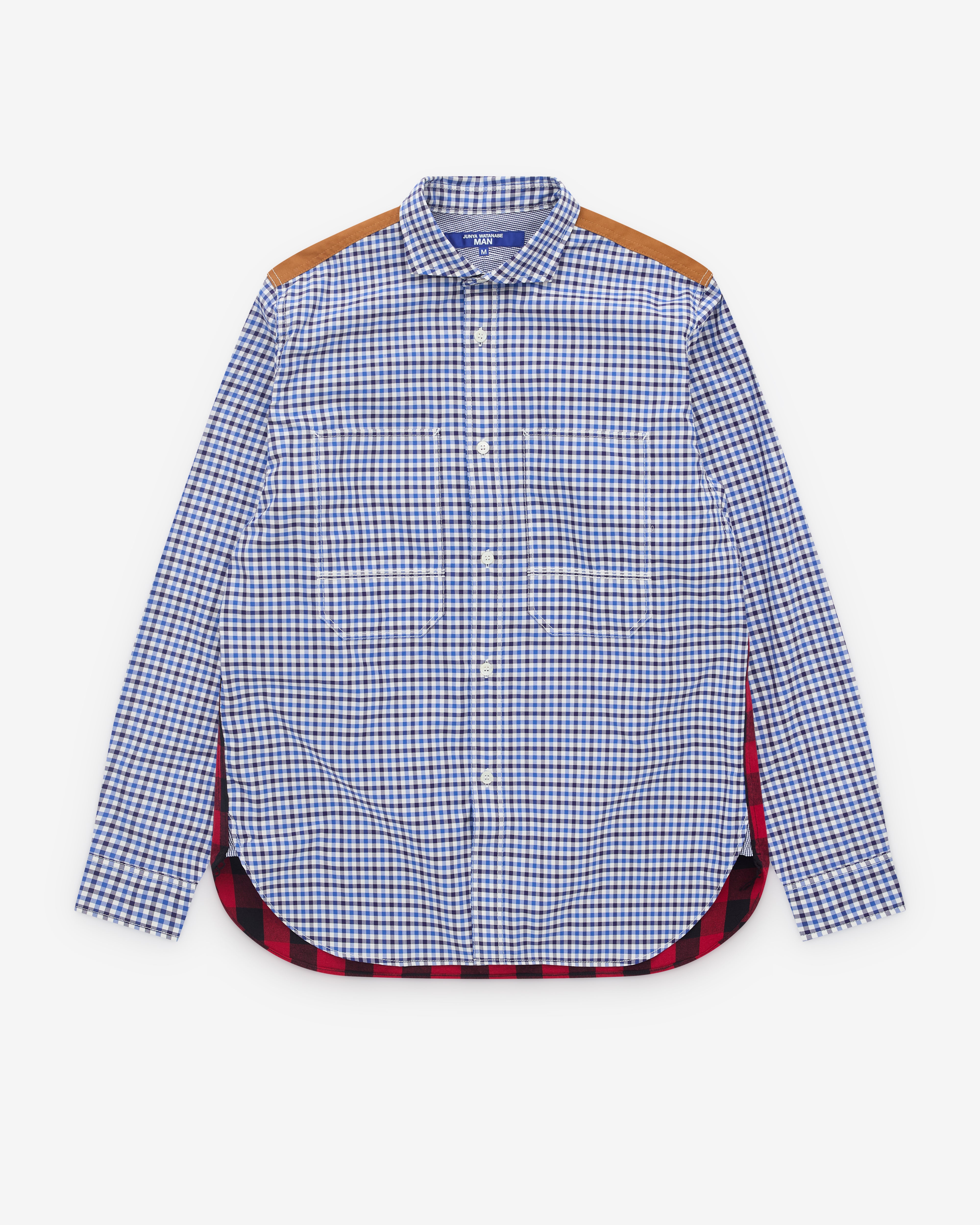Junya Watanabe Man: Men's Multi Check Shirt (Multi) | DSML E-SHOP