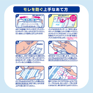 アテント 夜1枚安心パッドのためのうす型テープ式S～L22枚