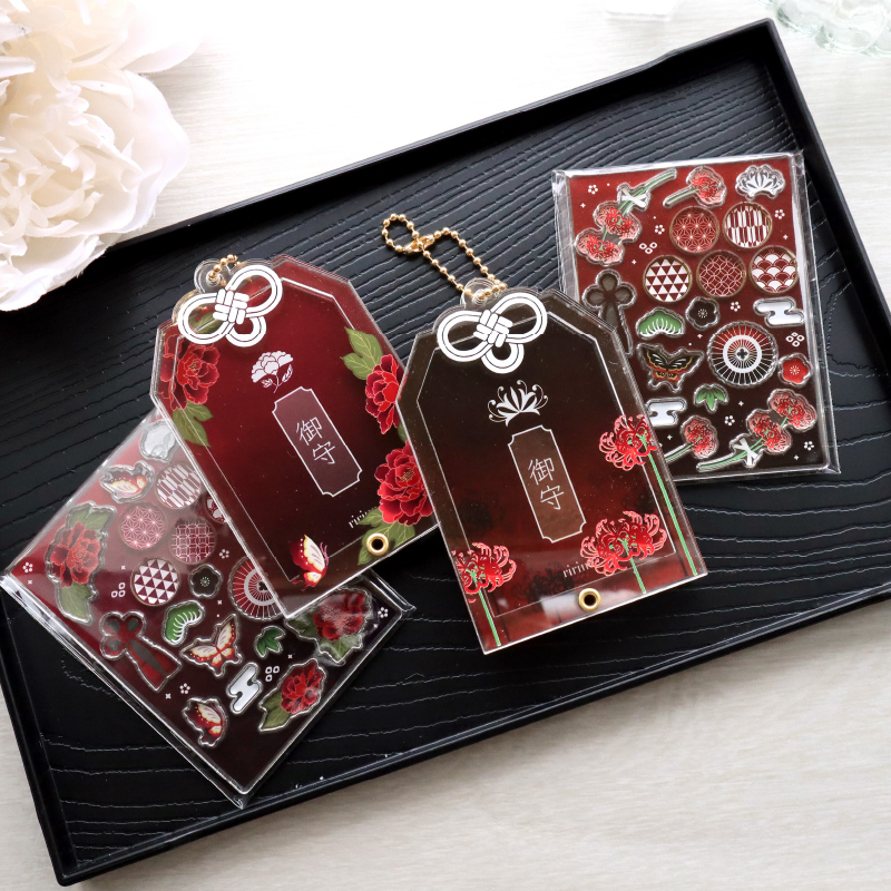 お守りミニアクリルフレーム 和花 夜桜| FUKUYA ONLINE フクヤオンライン