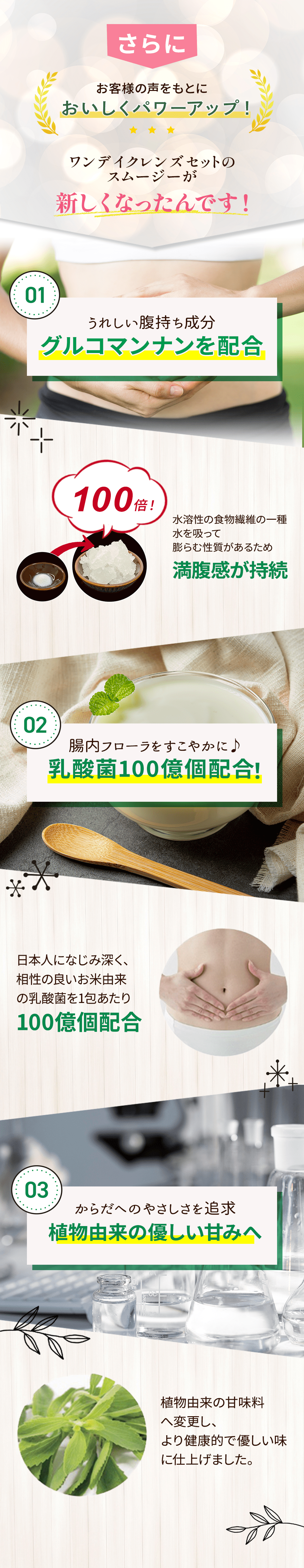 1DAY CLEANSE SET（ワンデイクレンズセット）