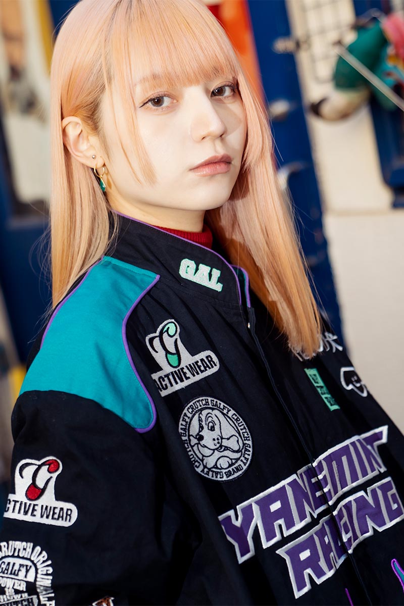 やね×GALFY (ガルフィー)×GEKIROCK CLOTHING やね走り屋ジャケット