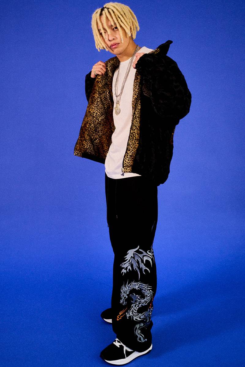 GALFY (ガルフィー) いにしえチンピラブルゾン-BLACK / ロック