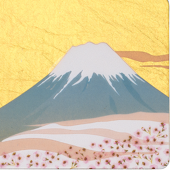 金箔手鏡 富士山 | 高品質 金・プラチナ