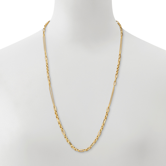 K18イエローゴールド ロングネックレス 60cm | 高品質 金・プラチナ