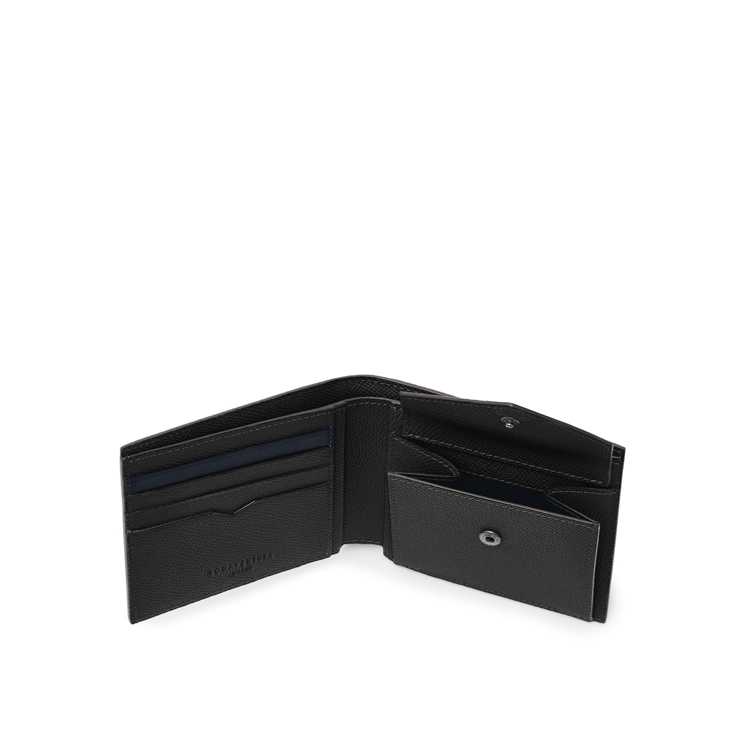 ボナベンチュラ】バイカラー コインケース付きバイフォールド