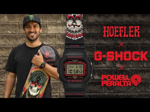 Gショック】KELVIN HOEFLER× POWELL PERALTA コラボレーションモデル