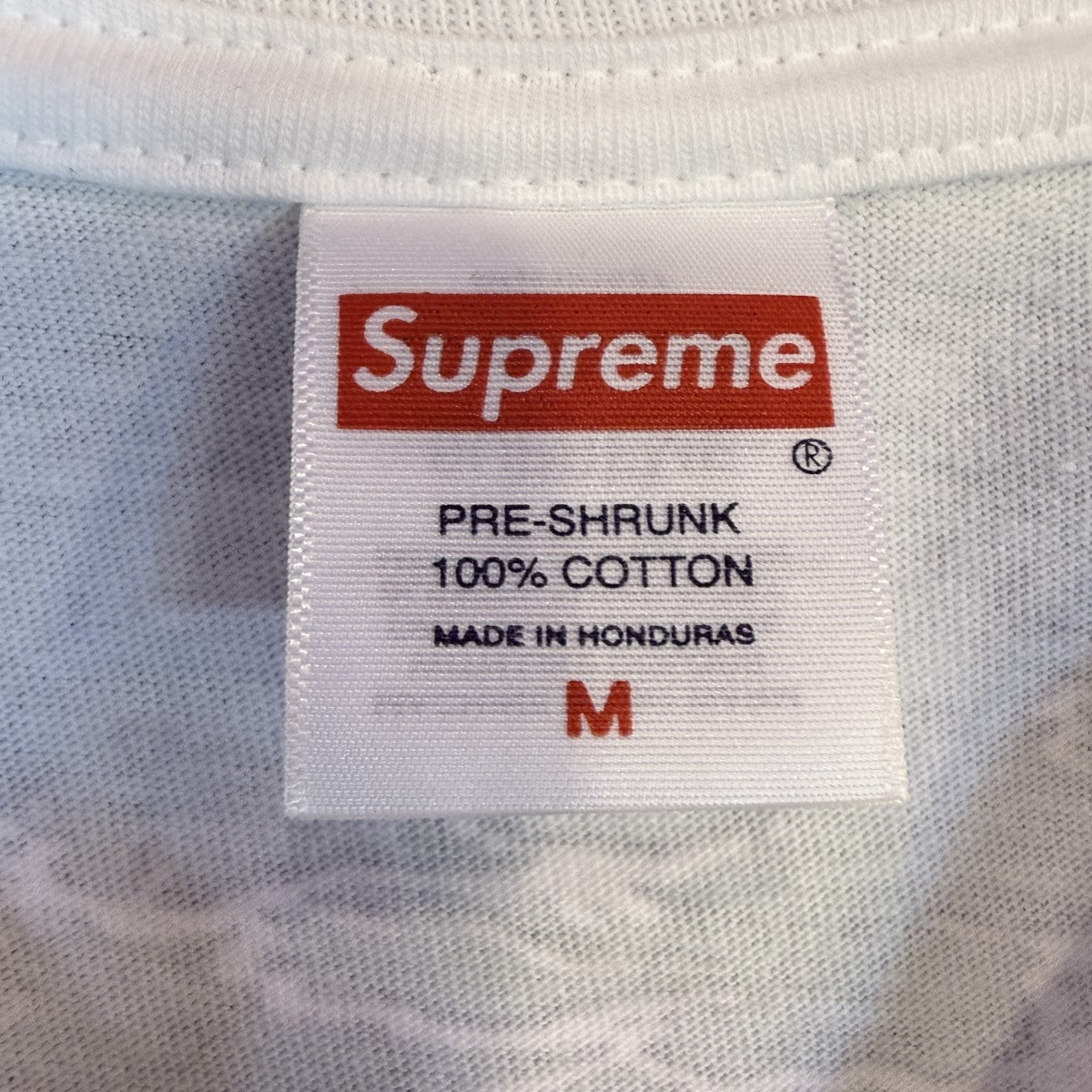 Supreme(シュプリーム) 25AW/Tag Tee／タグ Tシャツ ホワイト サイズ M