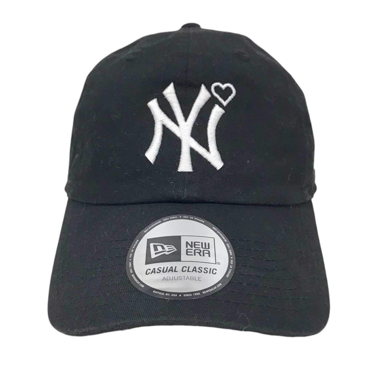 New Era×BASICK キャップ Yankees Heart Embroidery Cap ヤンキース