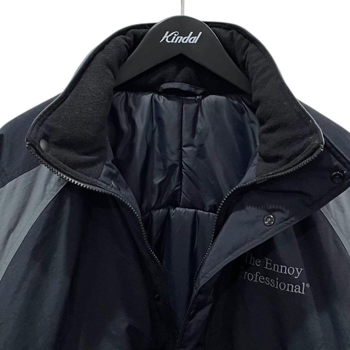 ENNOY(エンノイ) 25AW 中綿コート PADDED NYLON BENCH COAT パデッド