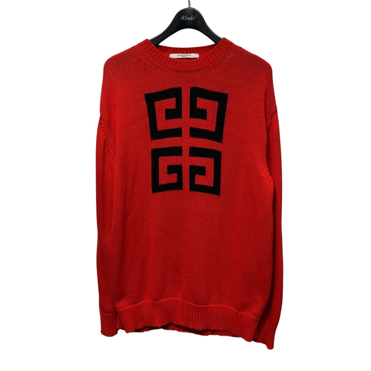 GIVENCHY(ジバンシィ) 4GロゴニットBW903D4Z2E BW903D4Z2E レッド