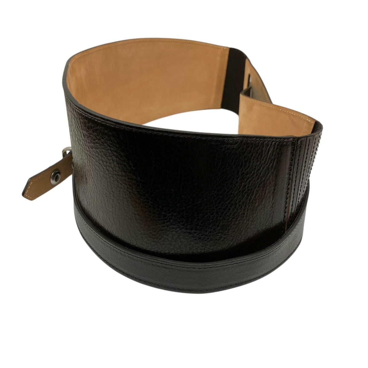 ISABEL MARANT(イザベルマラン) ワイドレザーベルト ブラック サイズ M