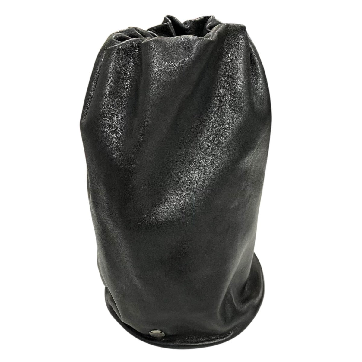 THE ROW(ザロウ) 「SPORTY POUCH」ナッパレザー巾着ポーチ ブラック