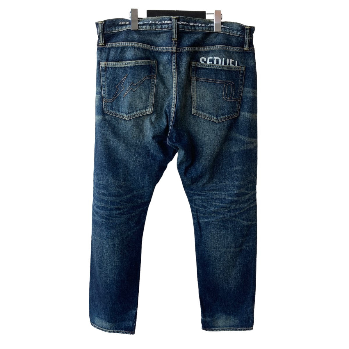 FRAGMENT DESIGN×SEQUEL DAMAGE DENIM PANTSデニムパンツSQ-22AW-PT-06