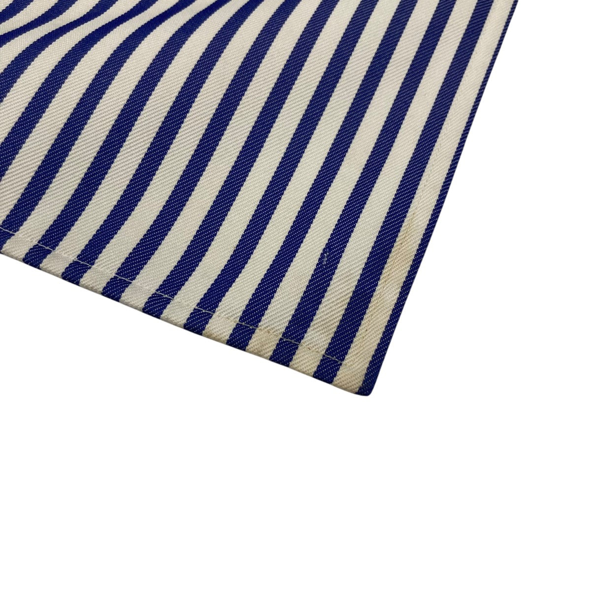 BLAMINK(ブラミンク) ストライプトートバッグ ホワイト×ブルー｜【公式