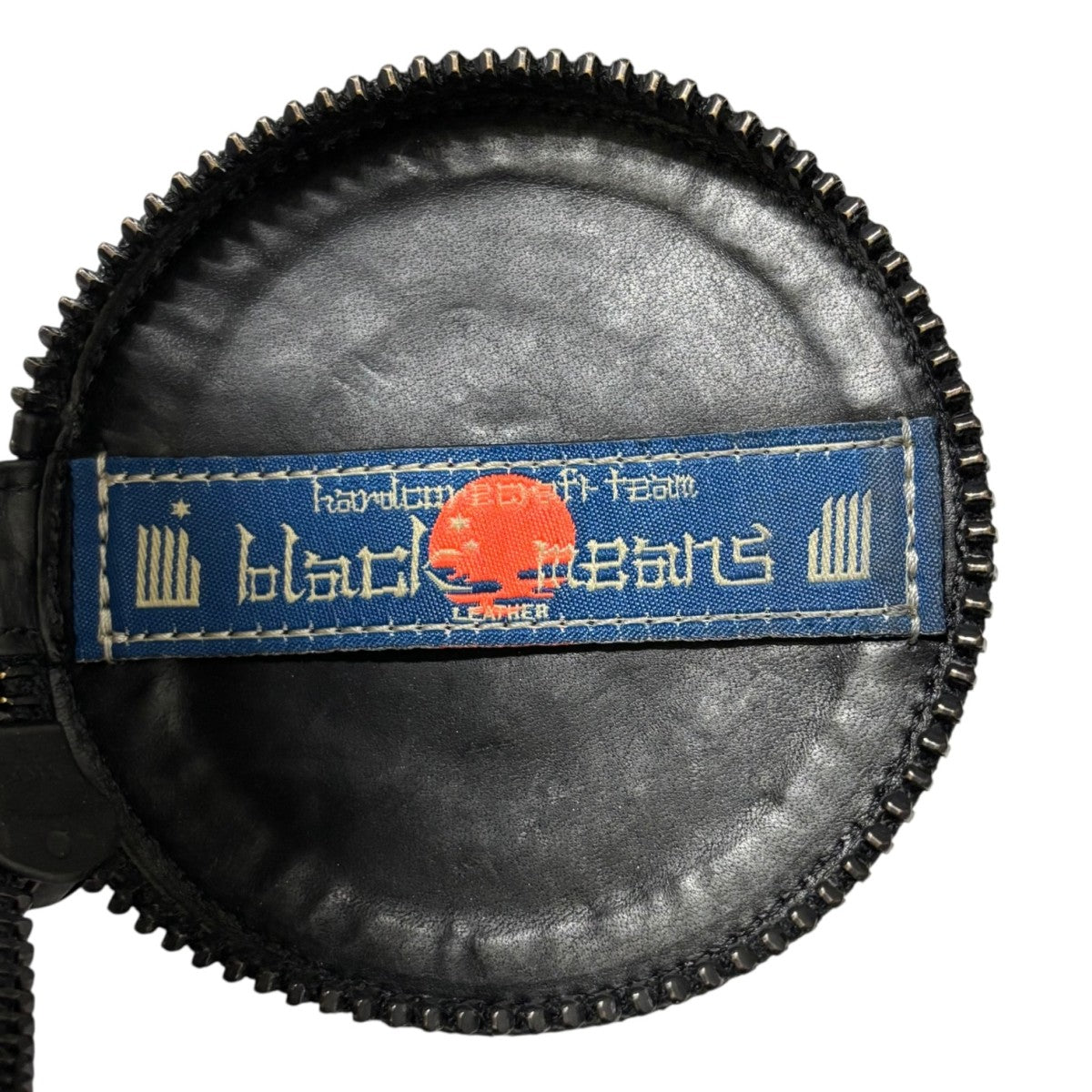 blackmeans(ブラックミーンズ) コインケース ブラック×ピンク×ブルー