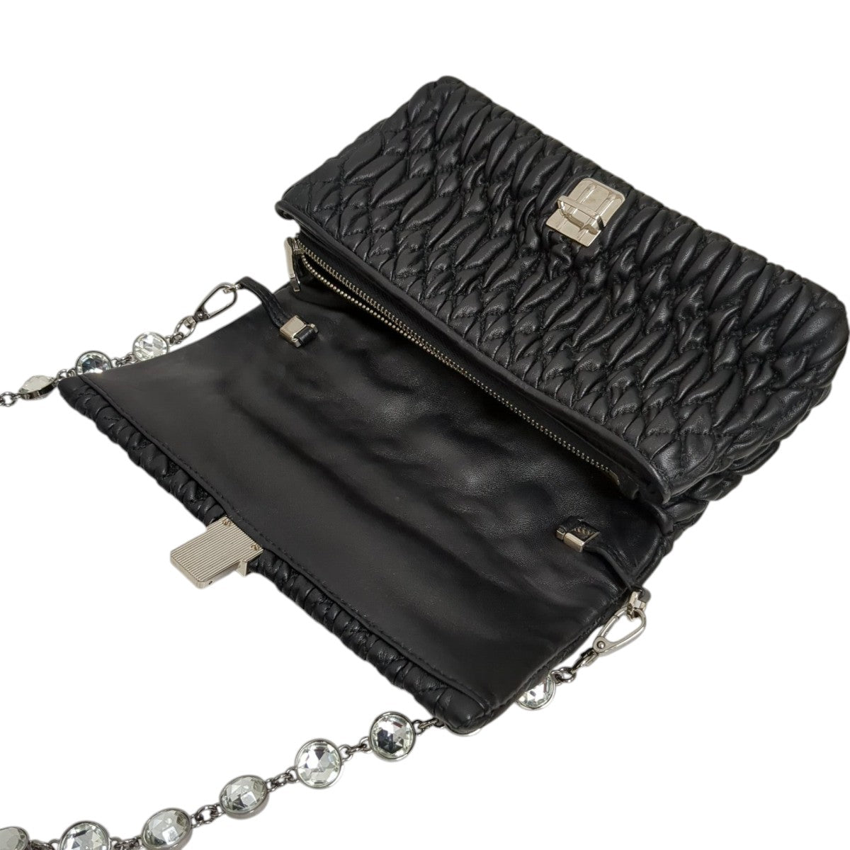 MIU MIU(ミュウミュウ) ショルダーバッグRP0416 RP0416 ブラック