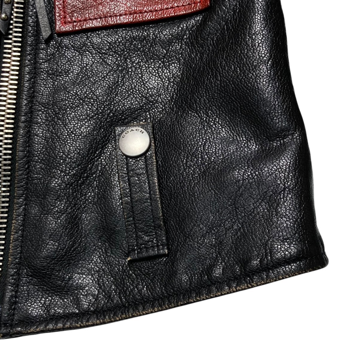 COACH×Disney スタッズダブルライダースジャケット000 2015 000 2015