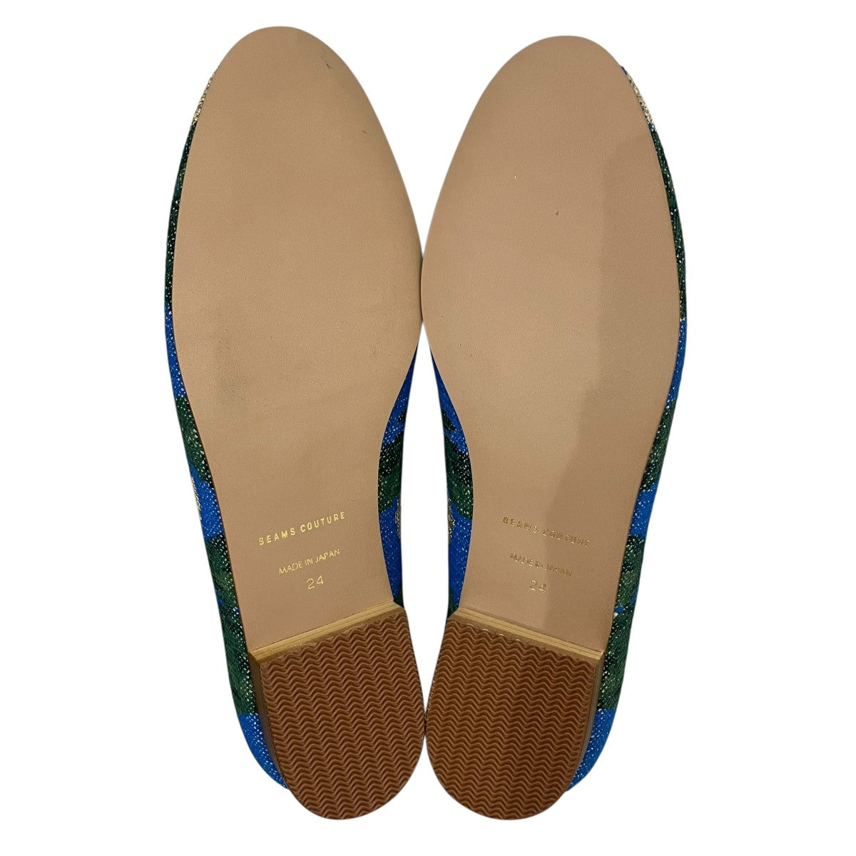 BEAMS COUTURE×RURU MARY'S 「ルルメリーの刺繍のオペラシューズ